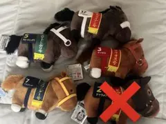 サラブレッドコレクション　競走馬　ぬいぐるみ