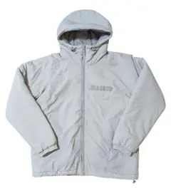 美品 大きいサイズ【中綿ナイロンジャケット】ジャンパー ライトブルー☆３L