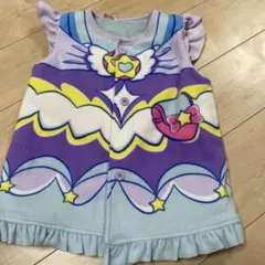 カラフル星デザイン フリーススリーパー 120