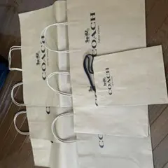 COACH ショップ袋 七枚大中小セット