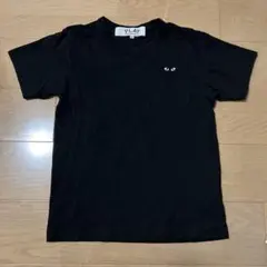 PLAY COMME des GARÇONS ブラックTシャツ XS
