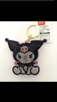 サンリオキャラクターズ　ラインストーンストーンマスコット　クロミ