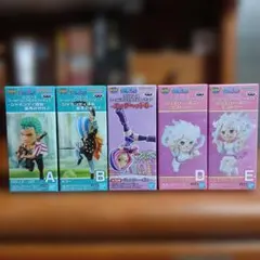 ワンピース フィギュアセット　ワーコレ5個