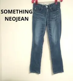 SOMETHING NEOJEAN デニムパンツ 裏花柄 ポケットのサムネイル