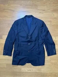 ☆極美品☆Papas パパス ジャケット　カシミヤ100% ブラック　46M PAPAS(パパス) カシミヤ混コーデュロイジャケットD0434FCH002