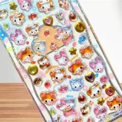 【正規品】 ジュエルプチドロップシール ハムハムCafe ボンボンドロップシール