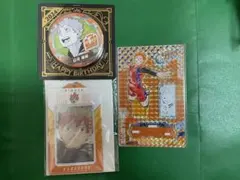 ハイキュー　日向翔陽　バースデイ　バースデー　名場面ジオラマフィギュア　缶バッジ