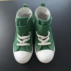CONVERSE グリーン ハイカットスニーカー