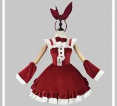 サンタコスプレ衣装 赤