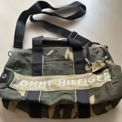 TOMMY HILFIGER 迷彩ショルダーバッグ　2way