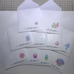 (139)ましかくポチ袋(10枚)封筒和紙