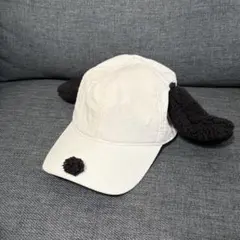 スヌーピー 犬耳キャップ ホワイト