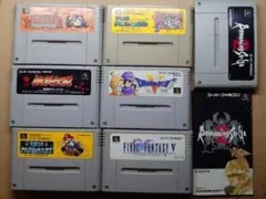 5本870円　ドラゴンクエストなど スーパーファミコン ソフト まとめ売り