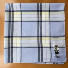 POLO ポロベア ハンカチ チェック柄 熊のサムネイル