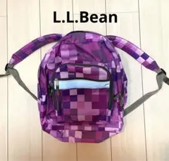 【L.L.Beanリュック】パープル　紫