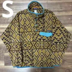 極美品 パタゴニア シンチラスナップT SFCB S 扇子 14年 フリース 