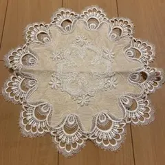 レース ドイリー 花瓶敷 マット