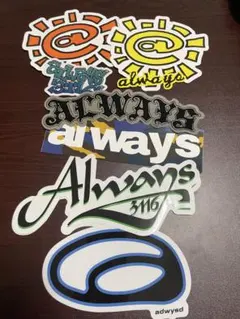 always do what you should do ステッカー 9枚セット