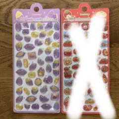 inamazy 3D embossed sticker さつまいも