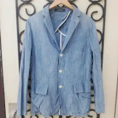 ラルフローレンRALPHLAUREN90sシャンブレーテーラードジャケット木村拓