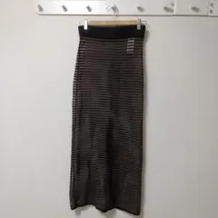 jeanasis ジーナシス　ニットスカートのサムネイル