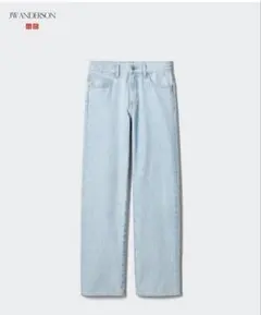 JW ANDERSON ストレートジーンズ 62 BLUE 25インチ