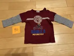 MIKI HOUSE DOUBLE_B 長袖カットソー 90cm