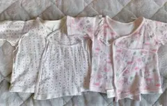 新生児 短肌着　2枚　50〜60cm