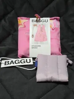 BAGGU スタンダード エコバッグ ダンシングスター ＋イヤホンケース（詳細↓