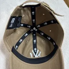 New Era ニューヨーク・ヤンキース キャップ　カーキ/ベージュ