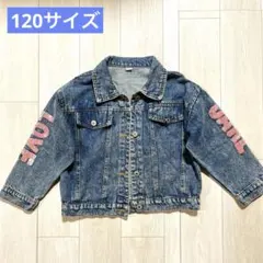 LOVE ユニコーン 刺繍デニムジャケット 120サイズ 韓国