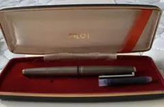 パイロット万年筆ペン先刻印18K-WG PILOT〈F〉H978 松下電工友の会