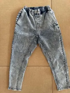 ブランシェス　ガーデナーテーパードデニムパンツ　150