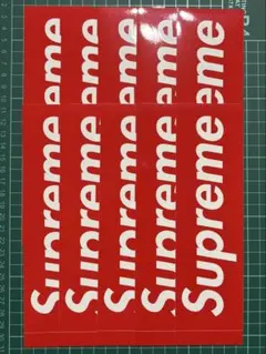 Supreme シュプリーム　boxlogo ボックスロゴ　ステッカー　10枚