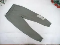 99881 プーマ　スウェットパンツ　カーキ　S