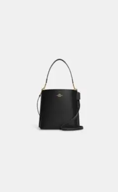 COACH モリーバケットバッグ　ブラックのサムネイル
