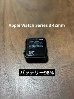 Apple Watch Series 3 42mm 本体