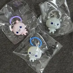【匿名配送】あわわちゃん めじるしチャーム ガチャ 3点セット