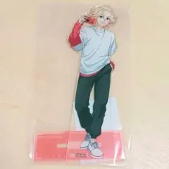 マイキー　東京リベンジャーズ　ハピネス缶バッジ　ビッグアクリルスタンド