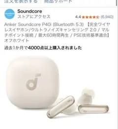 Anker Soundcore P40i ワイヤレスイヤホン 右耳 ケース
