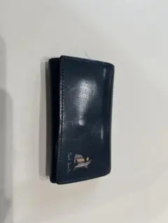 Paul Smith ネイビー レザー キーケース　5連