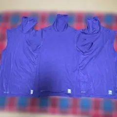 NIKE PRO COMBAT アンダーシャツ　パープル　XXL 3枚セットのサムネイル