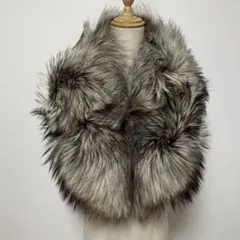 SAGA FOX リアルファー マフラー ショール 毛皮 サガフォックス 大判