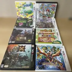 ニンテンドー3DS DS ソフト まとめ売り 8本セットZs282