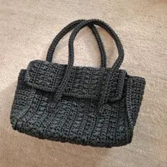 レイジースーザン　黒　バッグ　美品のサムネイル