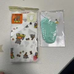 UNIQLO ベビーロンパース 60cm 動物柄