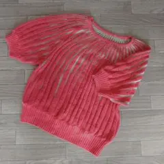 レトロ 昭和 セーター 80年代 90年代 ヴィンテージ 国産古着 抽象柄