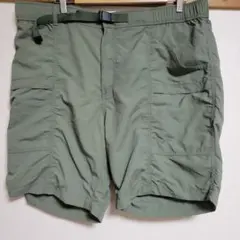 UNIQLO ユニクロ ショートパンツ ナイロン カーキ XXL