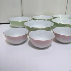 【限定価格】有田焼 花あかり 親子鉢揃 大小5客セット 中鉢 小鉢揃 食器 花柄