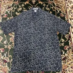 【数量限定品】CALEE キーネック　半袖シャツ　スキッパー　スネーク　24ss 数量限定品】CALEE キーネック 半袖シャツ スキッパー スネーク 24ss